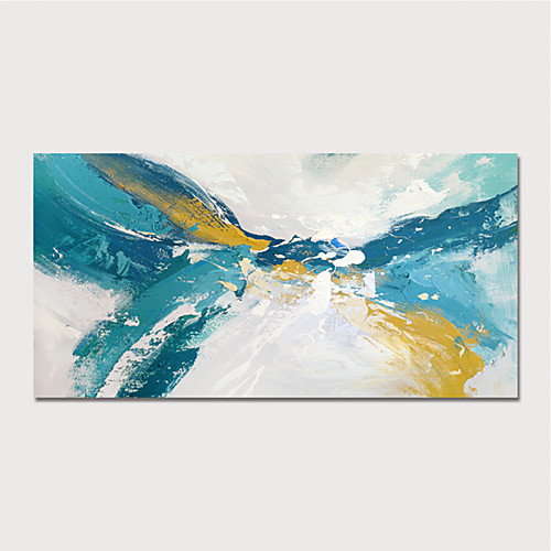 

Oil Painting Hand Painted Horizontal Abstract Modern Stretched Canvas