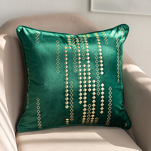 

1 PC Luxury Solid color Pillow Case Cover Modern Luxurious Style Pillow Case Cover Living Room Bedroom Sofa Cushion Cover