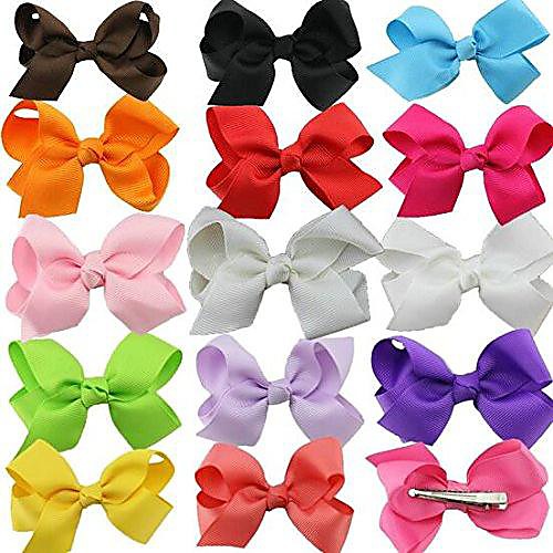 

20/30pcs colorful dog hair bows mix styles dog bow pet grooming products mix colors pet hair bows topknot alligator clips