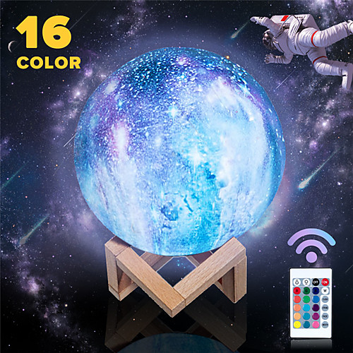 

3D Nightlight Galaxy Starry Sky LED Lighting 5 V Built-in Li-Battery Powered for Birthday Gifts and Party Favors