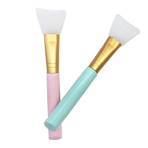 

10pcs Silicone Facial Mask Brush Hairless Face Mask Brush Makeup Applicator Brush Mask Mud Brush Tools Mask Applicator Makeup Cosmetic Brush for Facial Eye Body Mask DIY Needs