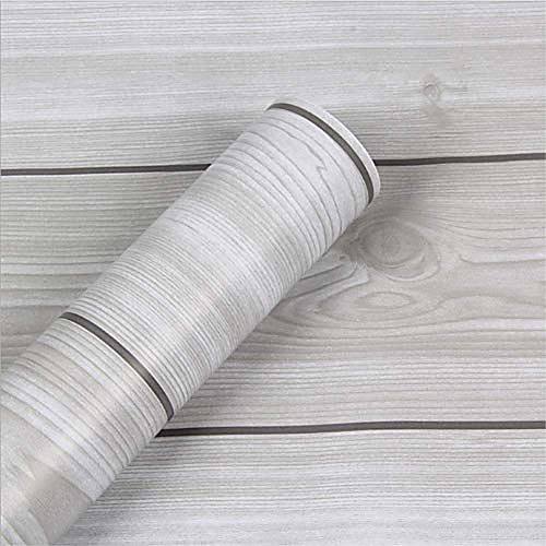 

wood grain self adhesive sticker pvc wallpaper furnitur cabinets wardrobe shelf liner (011-17.7by79in)