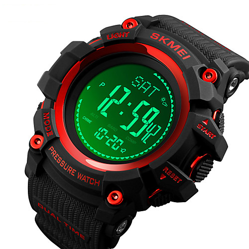 

compass watch army, digital outdoor sports watch for men women, pedometer altimeter calories barometer temperature waterproof litbwat