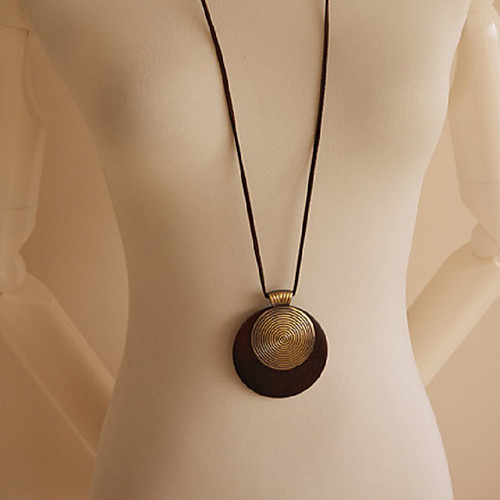 

Choker Necklace Chains Long Necklace Women's Unique Design Trendy Romantic Boho Cute Cool Coffee 90 cm Necklace Jewelry for Street Gift Daily Promise Festival / Charm Necklace