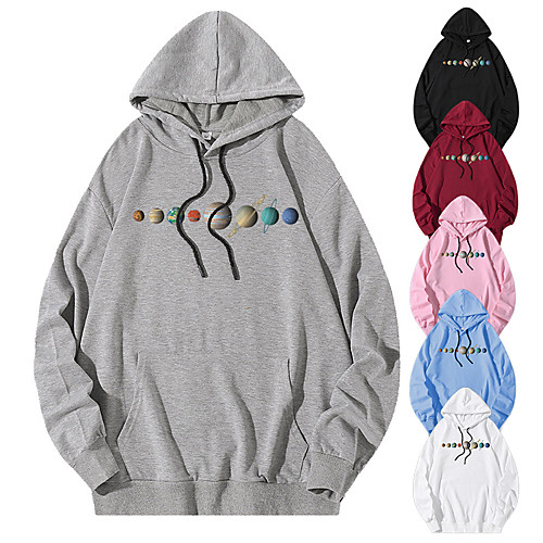 

Men's Hoodie Pullover Artistic Style Hoodie Cartoon Sport Athleisure Hoodie Top Long Sleeve Warm Soft Oversized Comfortable Everyday Use Causal Exercising General Use / Winter