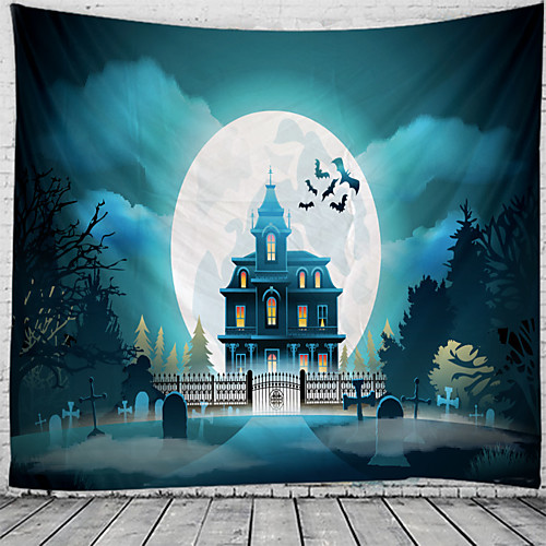 

Classic Theme / Halloween Wall Decor 100% Polyester Classic / Psychedelic Wall Art, 150100 cm Decoration