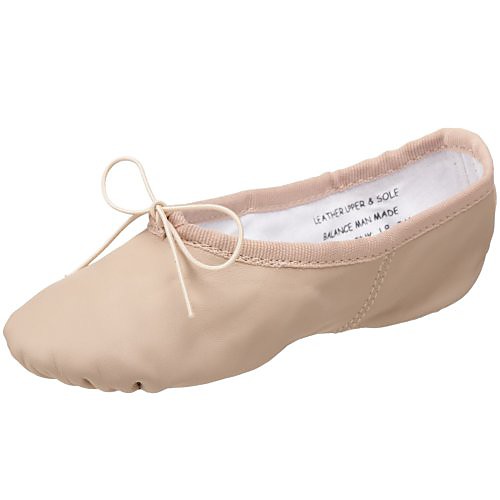

women's split sole ballet shoe, pink, 8 m us