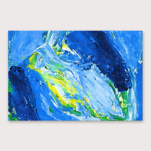 

Oil Painting Hand Painted Horizontal Abstract Modern Stretched Canvas