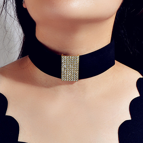 

Women's Choker Necklace Trendy Alloy Black 30 cm Necklace Jewelry For Prom Festival