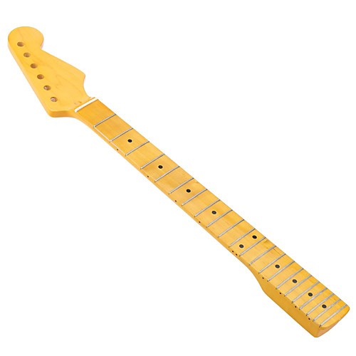 

Electric Guitar / Neck Wooden Fun / DIY 4 Strings 21 Frets Musical Instrument Accessories Guitar