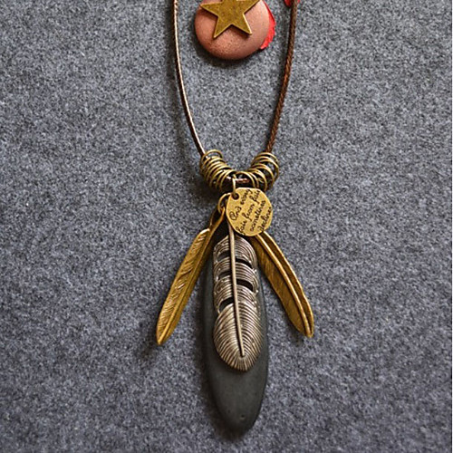 

Choker Necklace Chains Long Necklace Women's Unique Design Trendy Romantic Boho Cute Cool Orange Coffee 80 cm Necklace Jewelry for Street Gift Daily Promise Festival / Charm Necklace
