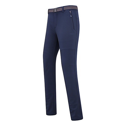 

women's outdoor waterproof windproof soft shell pants with fleece (us 8s, gray)