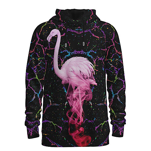 

Men's Pullover Hoodie Sweatshirt Graphic 3D Daily 3D Print Basic Hoodies Sweatshirts Black