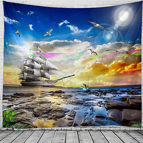 

Landscape Wall Decor 100% Polyester Classic / Modern Wall Art, 150100 cm Decoration