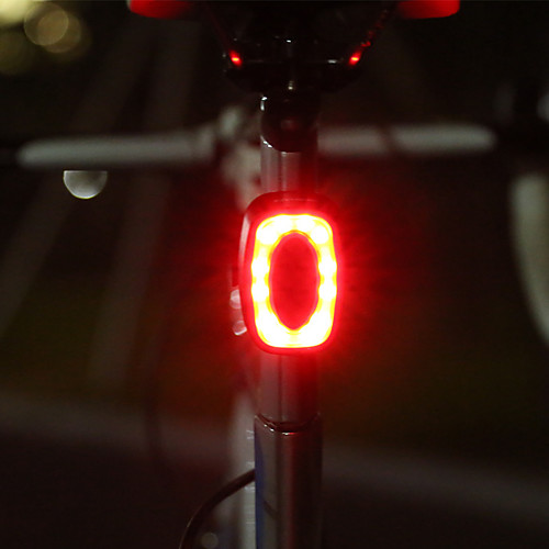 

bicycle riding equipment usb charging tail lights mountain bike strobe lights night flashing warning lights