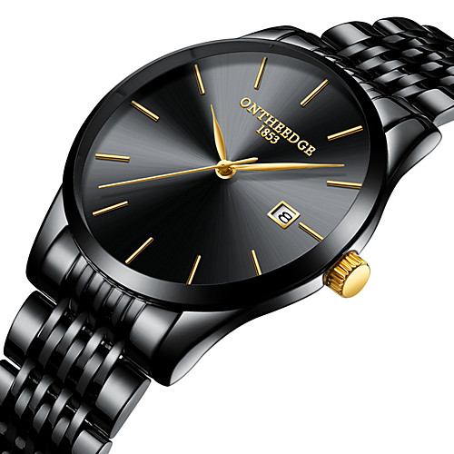 

Men's Dress Watch Analog Quartz Modern Style Stylish Casual Large Dial / One Year / Titanium Alloy