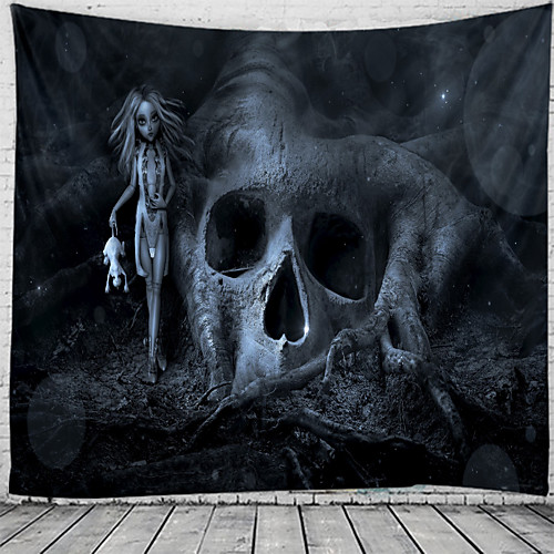 

Classic Theme / Halloween Wall Decor 100% Polyester Classic / Psychedelic Wall Art, 150100 cm Decoration