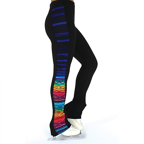 

Figure Skating Pants Women's Girls' Ice Skating Pants / Trousers Bottoms Black Spandex High Elasticity Training Competition Skating Wear Warm Multi Color Ice Skating Winter Sports Figure Skating