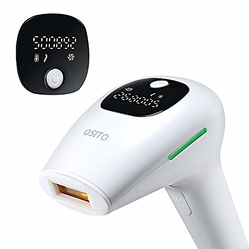 

Permanent Ipl Hair Removal Device Painless Epilator - Reliable Body Hair Removal - Uses Intense Pulsed Light Technology For Hair Removal With Skin Color Sensor Ideal For Men And Women