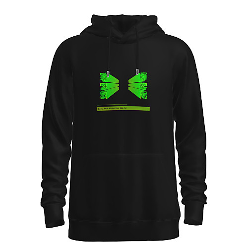 

Men's Pullover Hoodie Sweatshirt Graphic 3D Daily 3D Print Basic Hoodies Sweatshirts Black