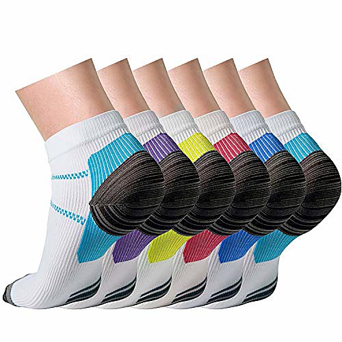 

Compression Socks Athletic Sports Socks Cycling Socks Men's Women's Bike / Cycling Breathable Soft Comfortable Spurs Compression Stockings-Purple Spurs Compression Stockings-Blue Spurs Compression