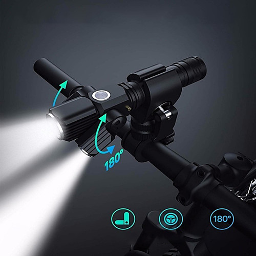 

LED Bike Light Front Bike Light Headlight Bicycle Cycling Waterproof Multiple Modes Super Bright New Design White