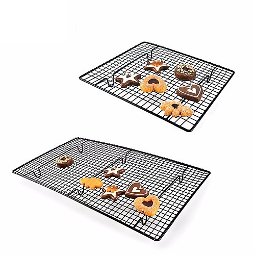 

Nonstick Cake Cooling Rack Net Metal Cookies Biscuits Bread Muffins Drying Stand Cooler Holder Kitchen Baking Tools