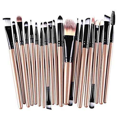 

20-piece makeup brushes makeup brush set cosmetics foundation blending blush eyeliner concealer face powder brush