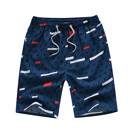 

Men's Swim Shorts Swim Trunks Bottoms Breathable Quick Dry Swimming Surfing Water Sports Optical Illusion Summer