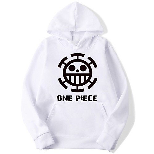 

Inspired by One Piece Cosplay Hoodie Polyester / Cotton Blend Graphic Prints Printing Hoodie For Women's / Men's