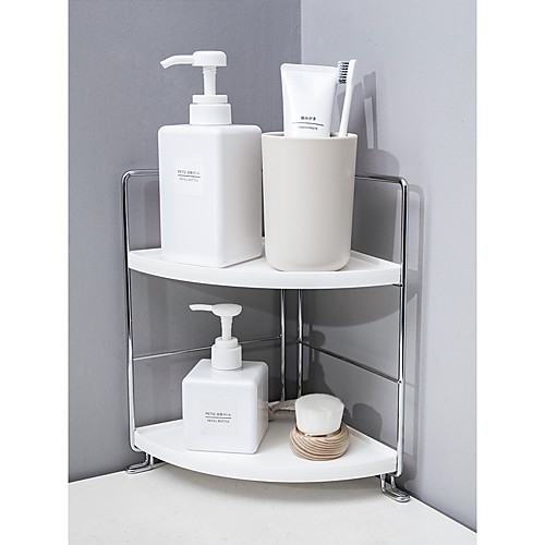 

Bathroom Shelf Toilet Washstand Non Perforated Wall Mounted Triangle Storage Bath Storage Rack