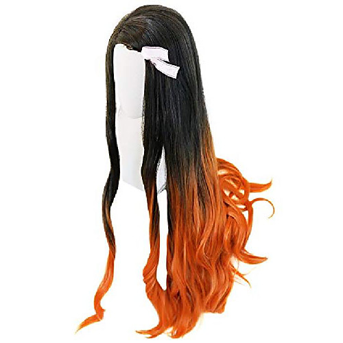 

demon slayer kimetsu no yaiba kamado nezuko cosplay wig (black)