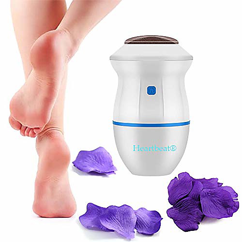 

electronic foot file pedicure tools, rechargeable vacuum adsorption foot grinder, portable callus remover with detachable grinding heads