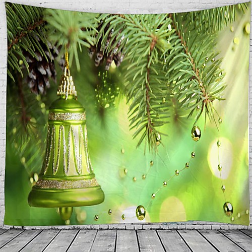 

Christmas / Classic Theme Wall Decor 100% Polyester Classic / Fantasy Wall Art, 150100 cm Decoration