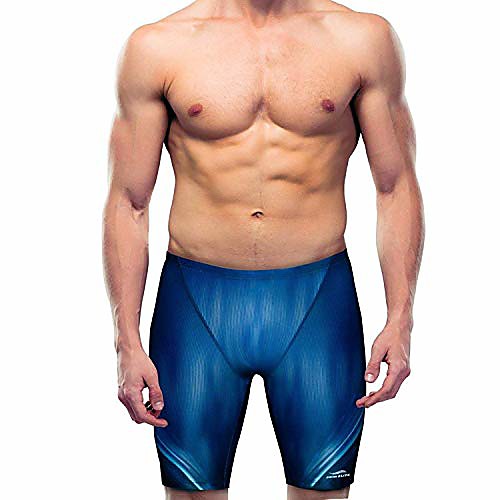 

jammers for men - swimming jammers for men and boys – swim pants - l blue