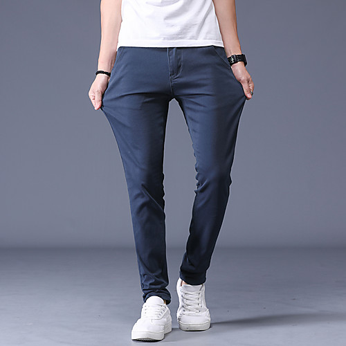 

men's slim fit dress pants stretch dress pants 8101navy 32x30