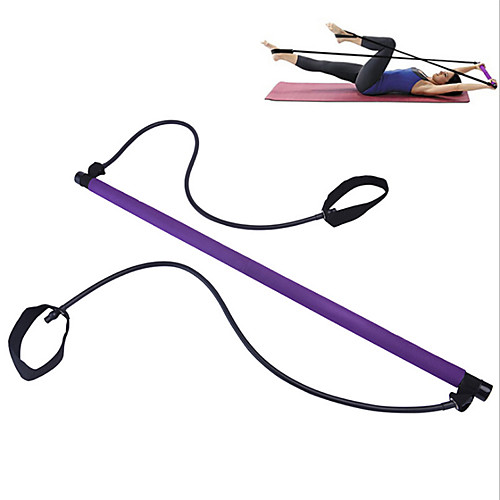 

Exercise Bands / Resistance bands Pilates Ring 1 pcs Resistance Bands Sports Stainless Steel Plastic TPE EVA Home Workout Yoga Gym Workout Adjustable Length Portable Removable Handle Stretchy Fat