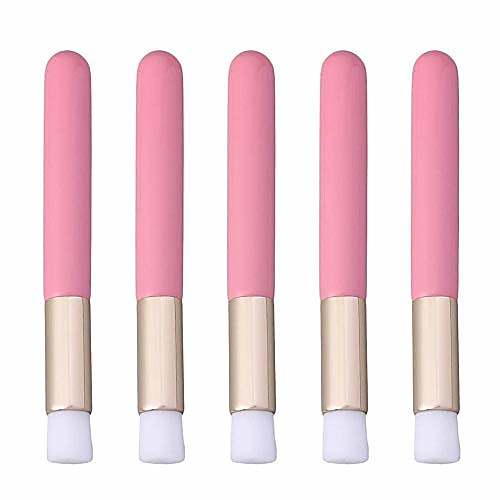 

_5/10pcs professional peel off blackhead nose cleaning skin care remover tool washing makeup brush eyelash wash brush - (handle color: 10pcs)