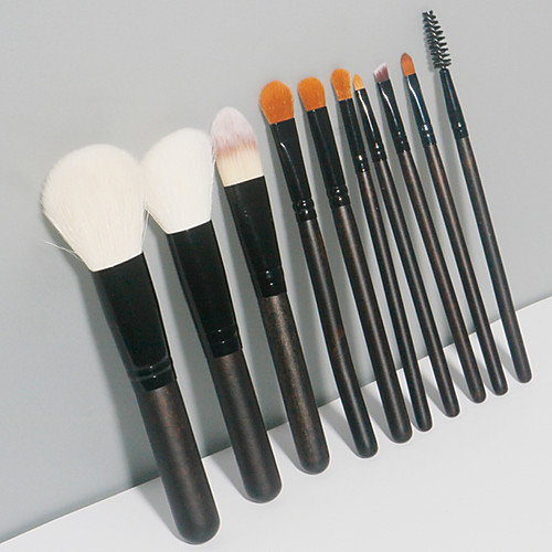 

10 Pcs makeup brush set brush animal hair beginners blush eye shadow brush highlight brush beauty tools