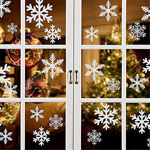 

Christmas Snowflake Window Sticker Christmas Wall Stickers Room Wall Decals Christmas Decorations for Home New Year