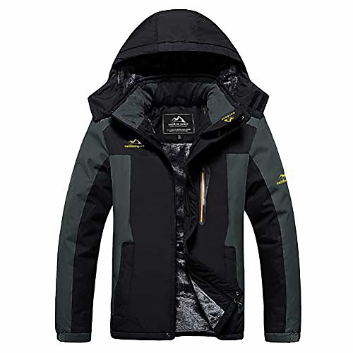 

snowboard jacket men waterproof jacket fleece lined jacket men with hood ski jacket rain jackets winter jackets for men hiking jacket outwear