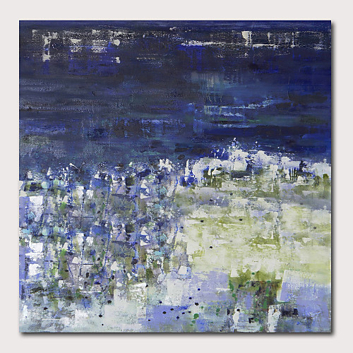 

Oil Painting Hand Painted - Abstract Landscape Contemporary Modern Stretched Canvas