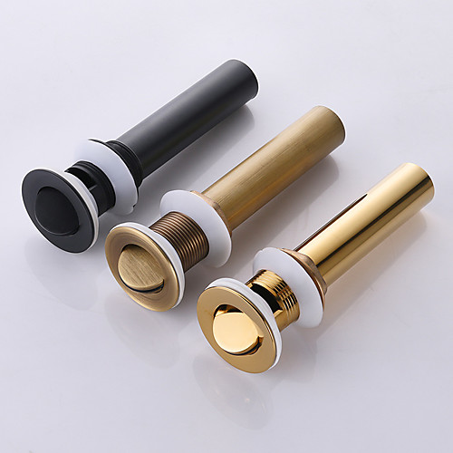 

Faucet accessory - Superior Quality Pop-up Water Drain With Overflow Antique Brass Electroplated