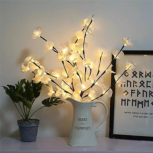 

Creative Led Simulation Phalaenopsis Branch Light Home Interior Decoration Christmas Day Decoration Light Branch Light String