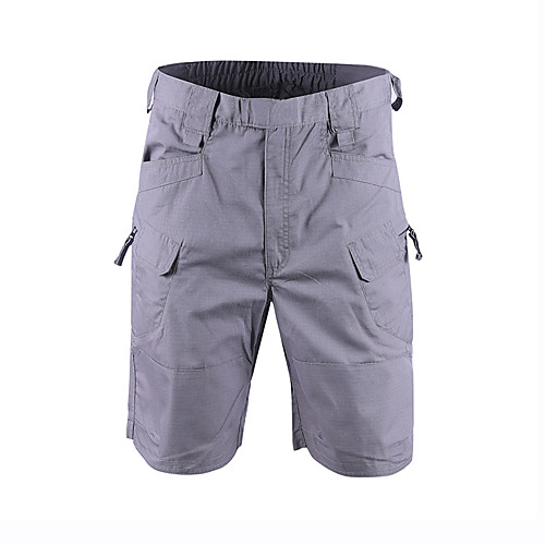 

Men's Hiking Cargo Pants Hiking Cargo Shorts Solid Color Outdoor 10 Breathable Quick Dry Ventilation Soft Cotton Shorts Bottoms Black Army Green Camouflage Grey Khaki Hunting Fishing Climbing S M L