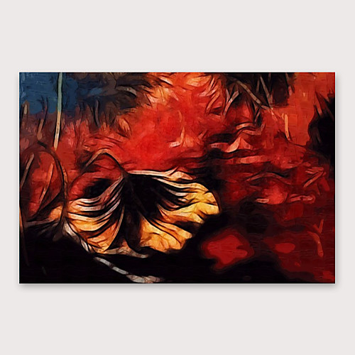 

Oil Painting Hand Painted Horizontal Abstract Modern Stretched Canvas