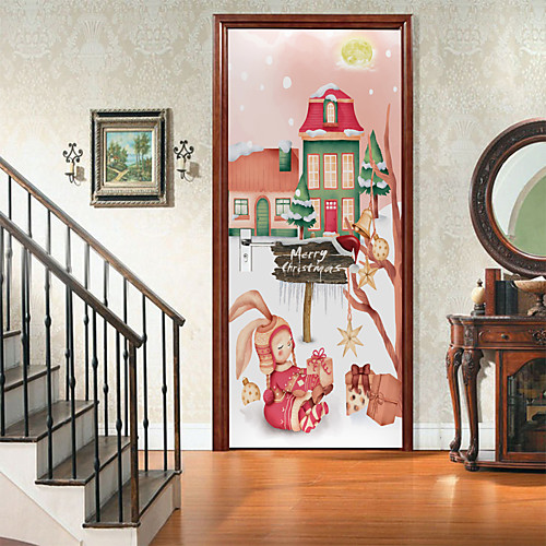 

Christmas Decorative Wall Stickers - Plane Wall Stickers / 3D Wall Stickers Holiday / 3D Living Room / Nursery