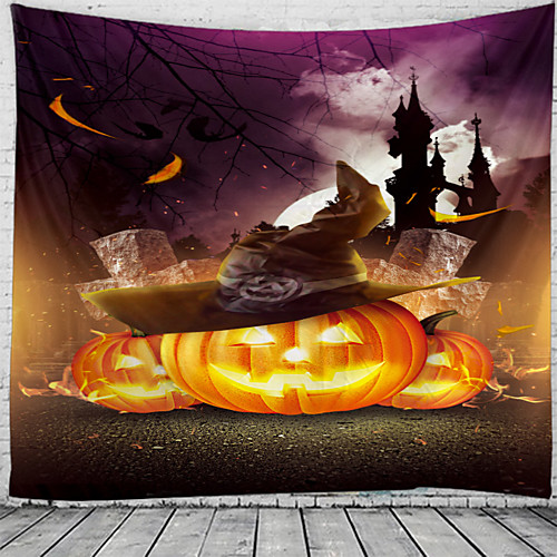 

Classic Theme / Halloween Wall Decor 100% Polyester Classic / Psychedelic Wall Art, 150100 cm Decoration