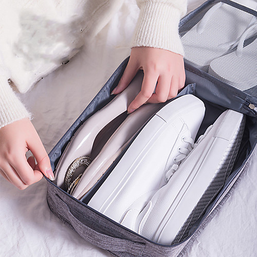 

1pc Waterproof Shoe Socks Bag Convenient Travel Storage Nylon Portable Suitcase Organizer Bags Sorting Multifunction