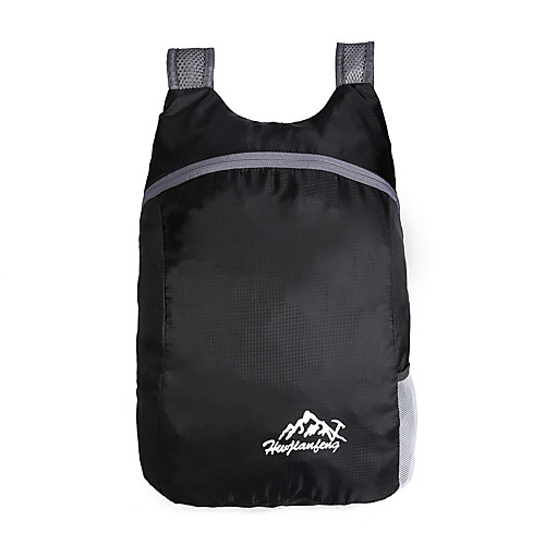 

15 L Lightweight Packable Backpack Lightweight Rain Waterproof Fast Dry Waterproof Zipper Outdoor Hunting Hiking Climbing Nylon Dark Pink Black Red